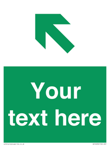 Custom Safe condition: Green Up left arrow